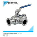 3 Way Stainless Steel Clamp Sanitary Ball Valve